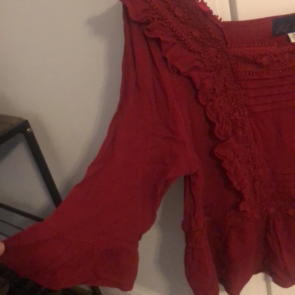 Rust-colored flared top - Picture 4 of 5